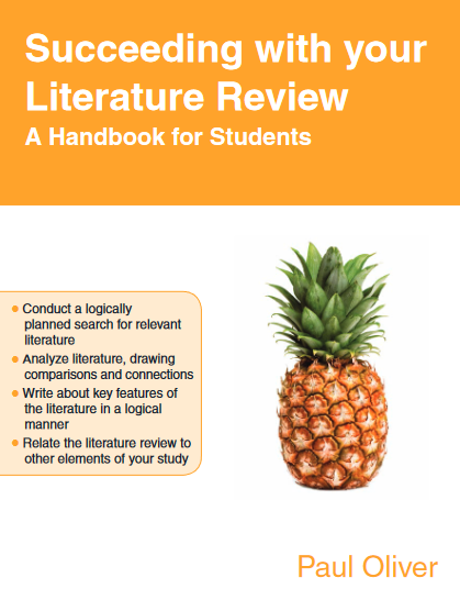 Succeeding with your literature review : a handbook for students